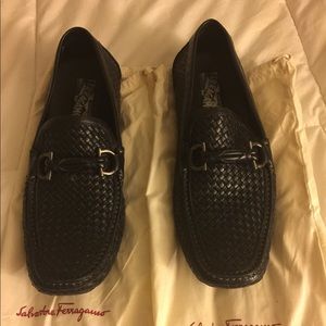 Ferragamo braided loafer